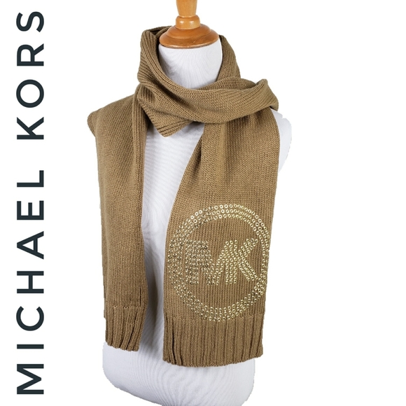 MICHAEL KORS SCARF COLOR CARAMEL